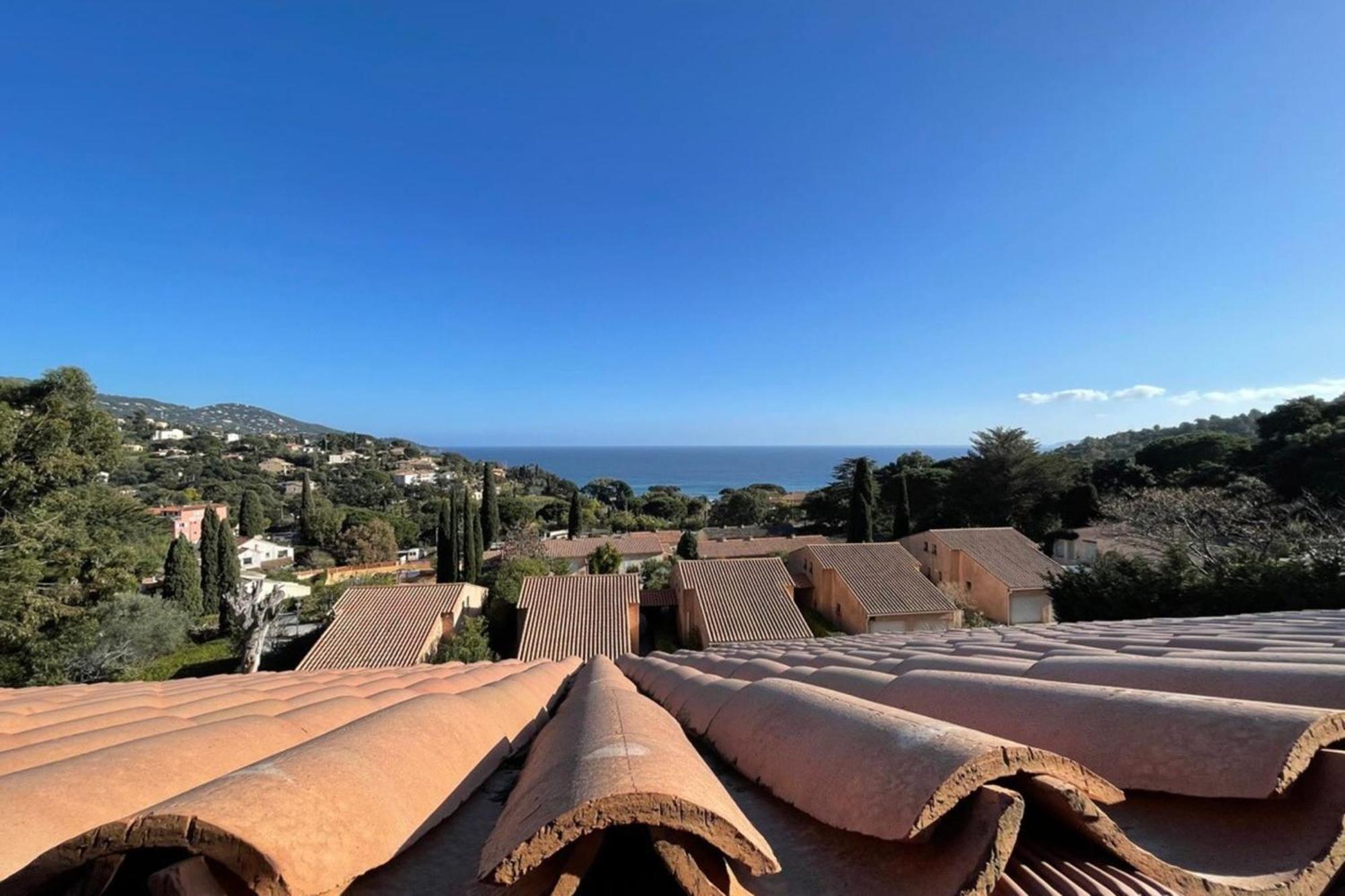Duplex In Pramousquier - Sea View Leilighet Le Lavandou Eksteriør bilde